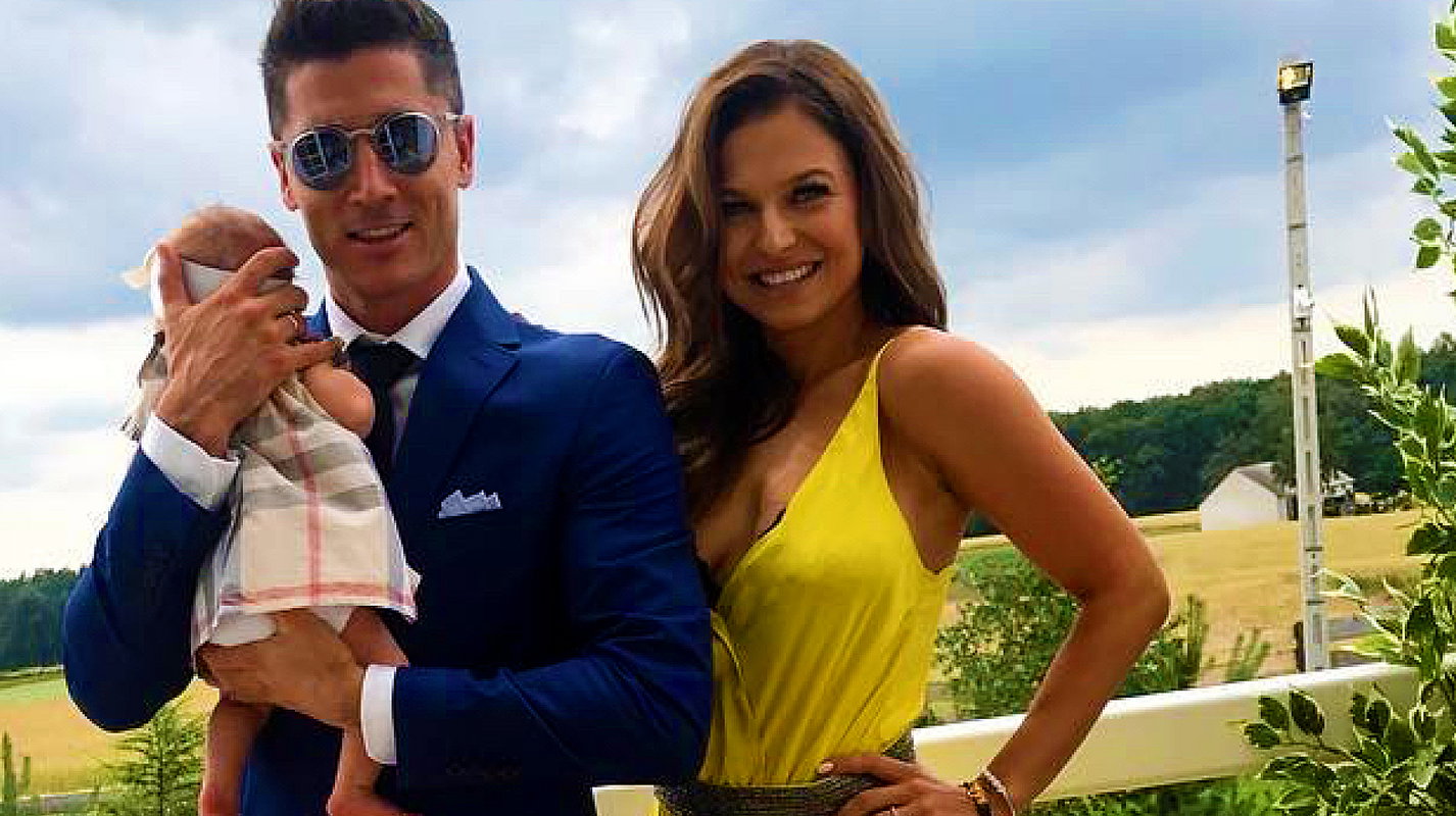 Anna Lewandowska, Robert Lewandowski, Klara Lewandowska