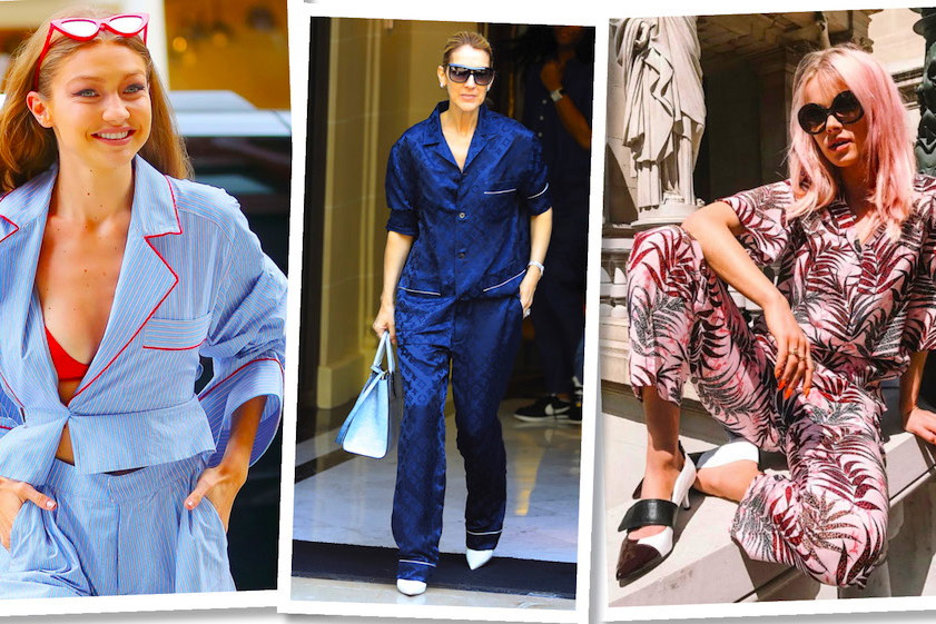 Maffashion, Gigi Hadid, Celine Dion w piżamie