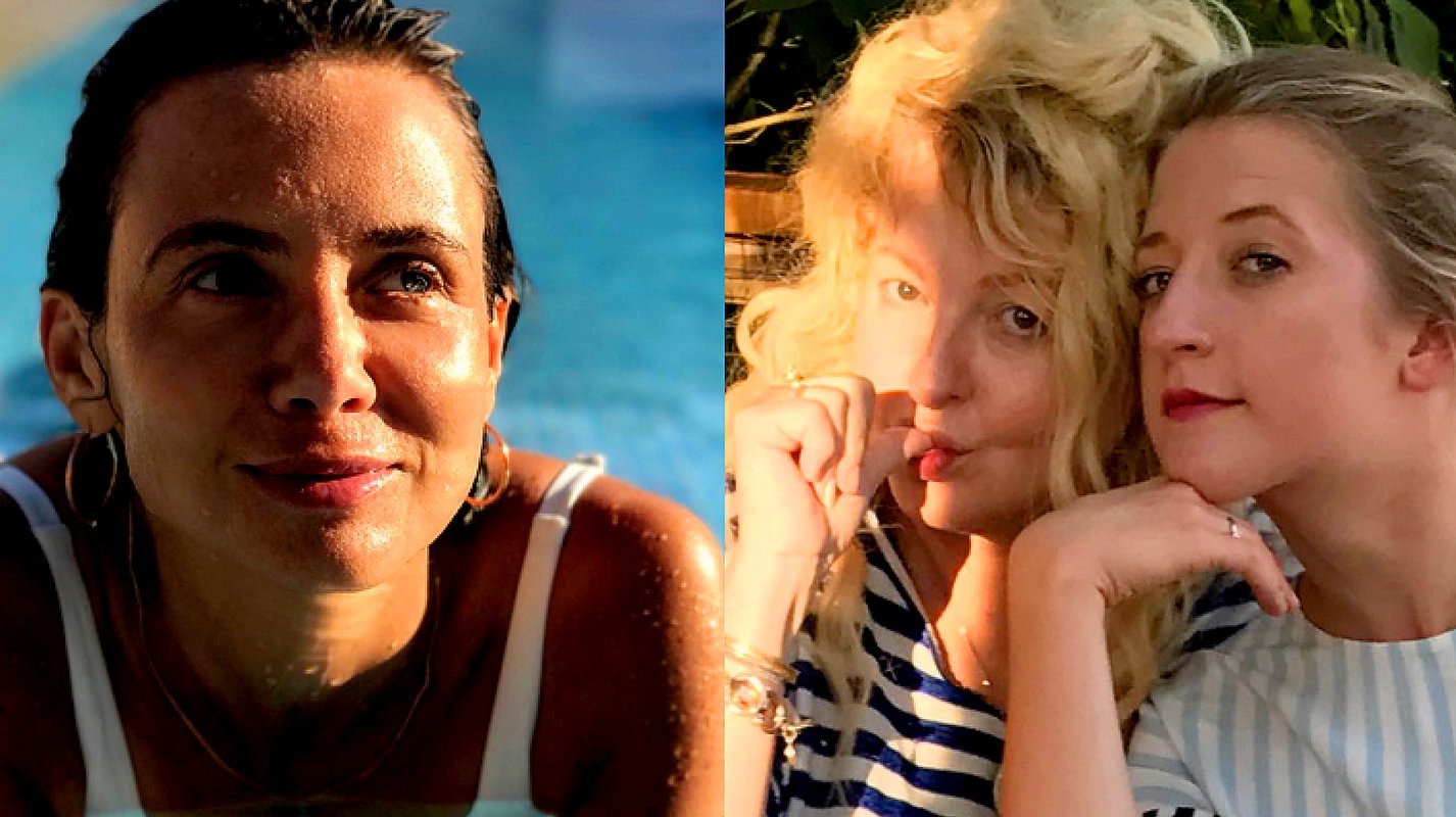 Gwiazdy bez makijażu, Kinga Rusin, Magda Gessler