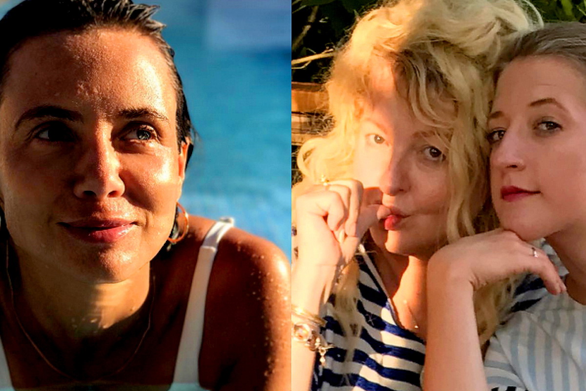 Gwiazdy bez makijażu, Kinga Rusin, Magda Gessler
