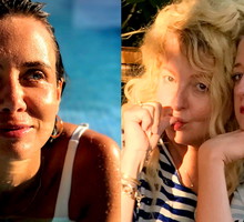 Gwiazdy bez makijażu, Kinga Rusin, Magda Gessler
