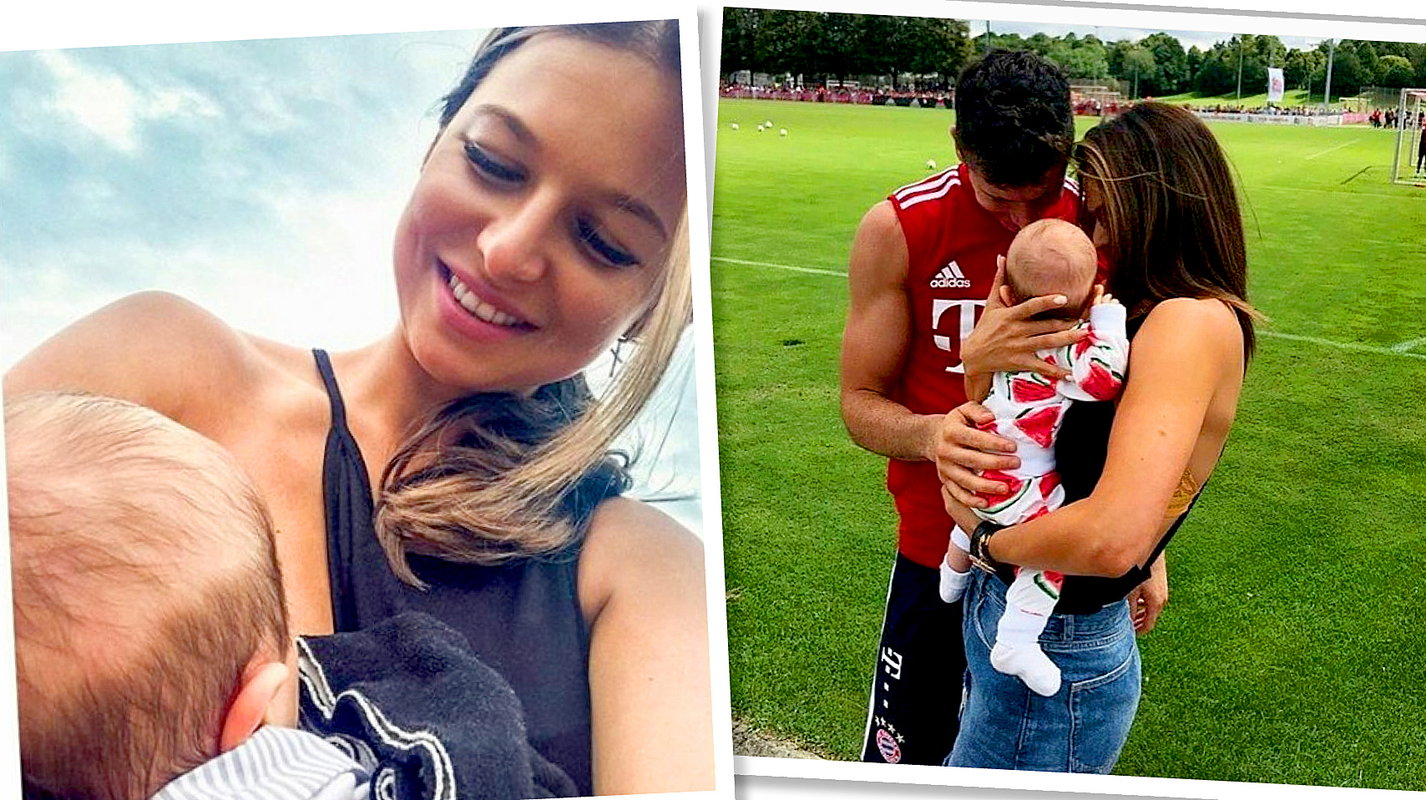 Klara Lewandowska, Anna Lewandowska, Robert Lewandowski, dzieci gwiazd