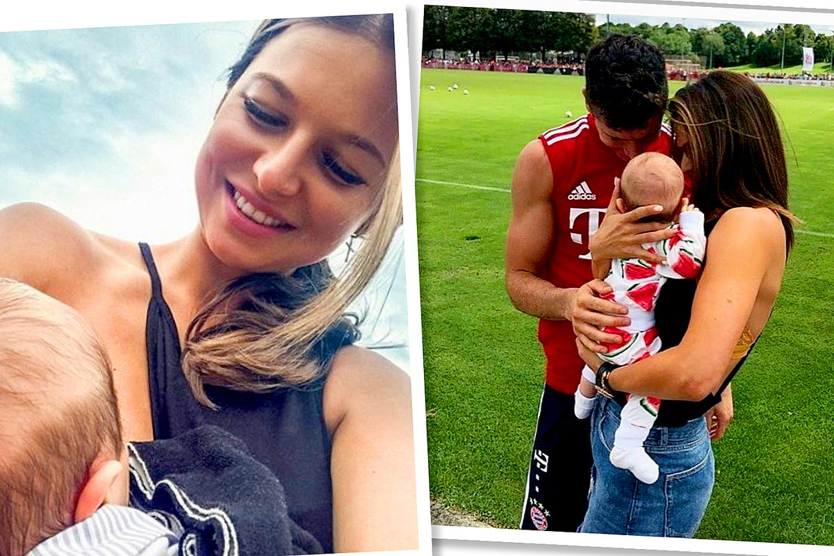 Klara Lewandowska, Anna Lewandowska, Robert Lewandowski, dzieci gwiazd