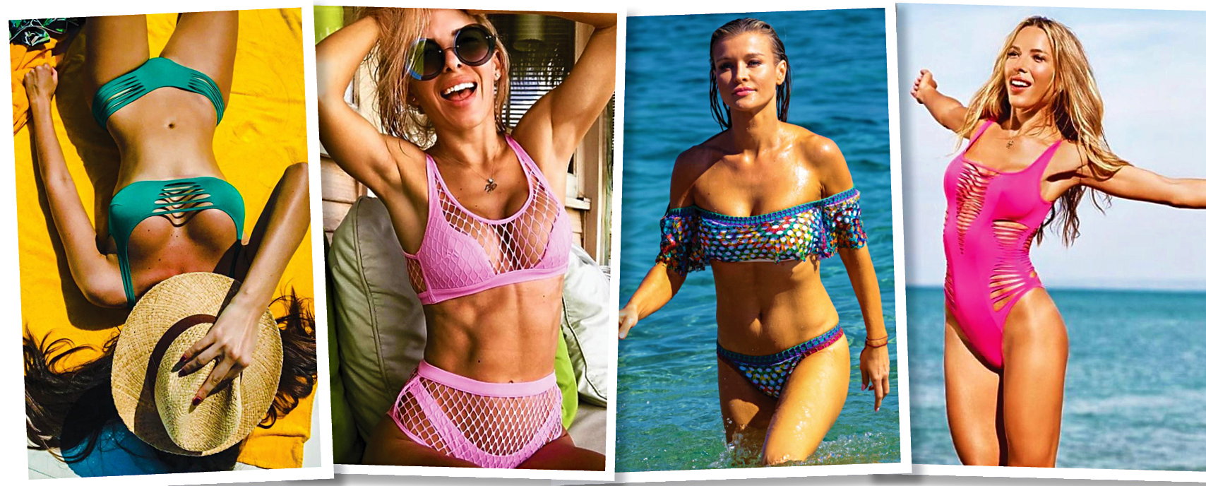 Celia Jaunat, Ewa Chodakowska, Joanna Krupa, stroje kąpielowe gwiazd