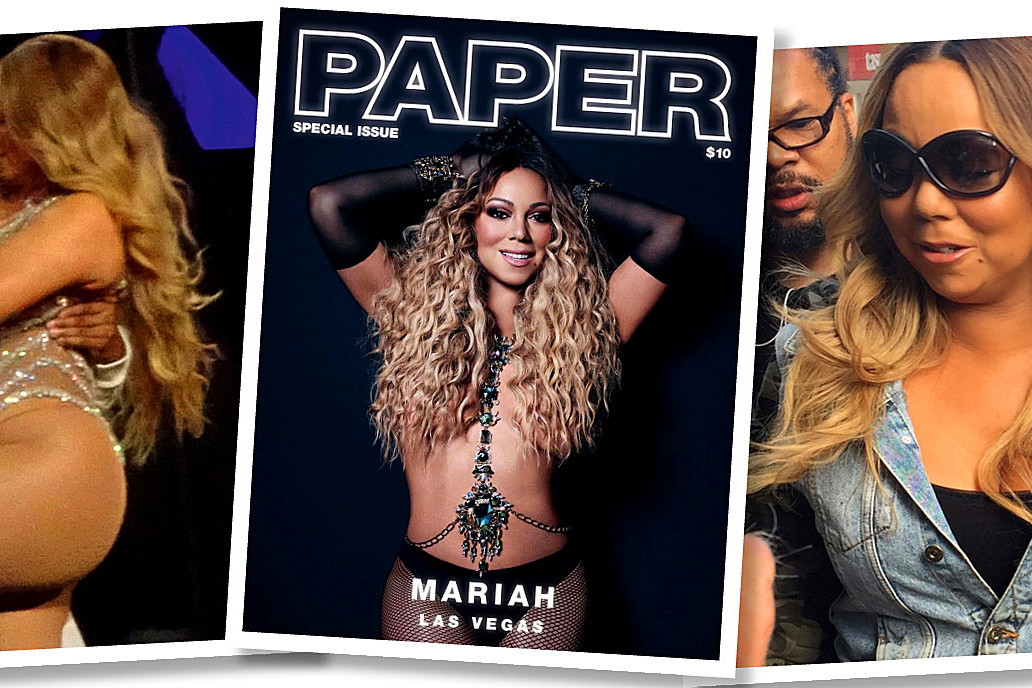 Mariah Carey na okładce Paper Magazine - retusz roku?