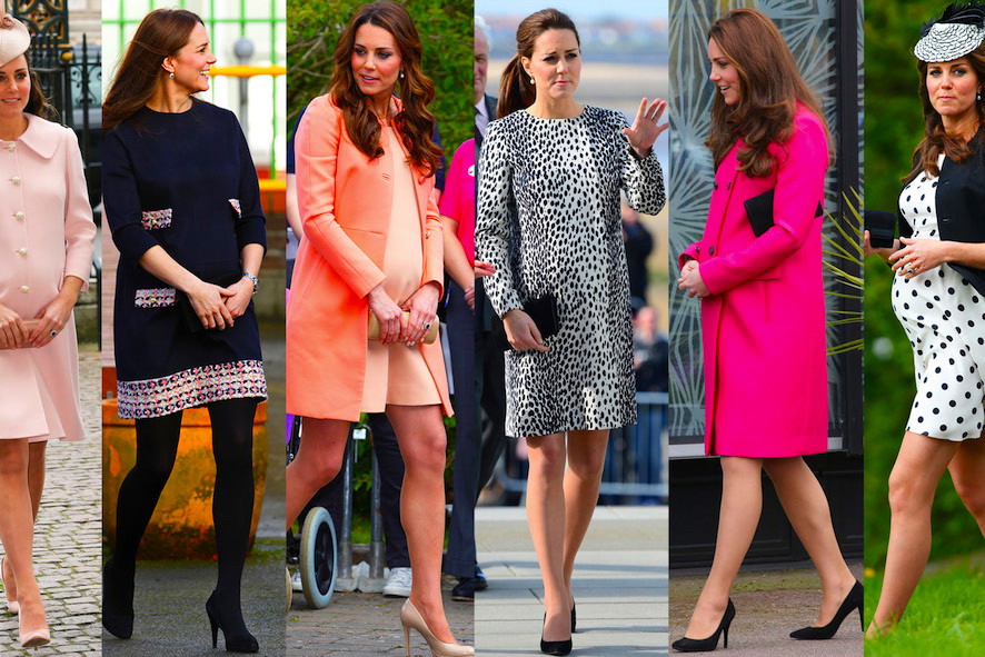 Stylizacje księżnej Kate w ciąży - MAIN TOPIC