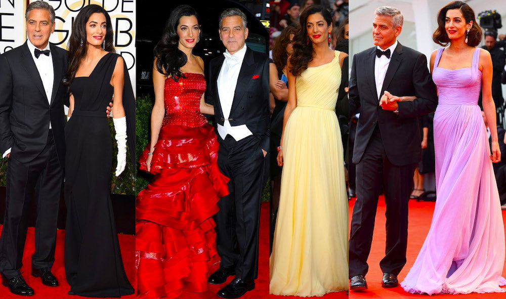 Amal Clooney stylizacja na czerwonym dywanie- MAIN TOPIC