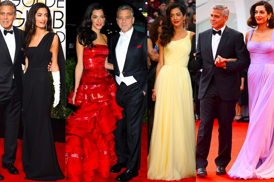 Amal Clooney stylizacja na czerwonym dywanie- MAIN TOPIC