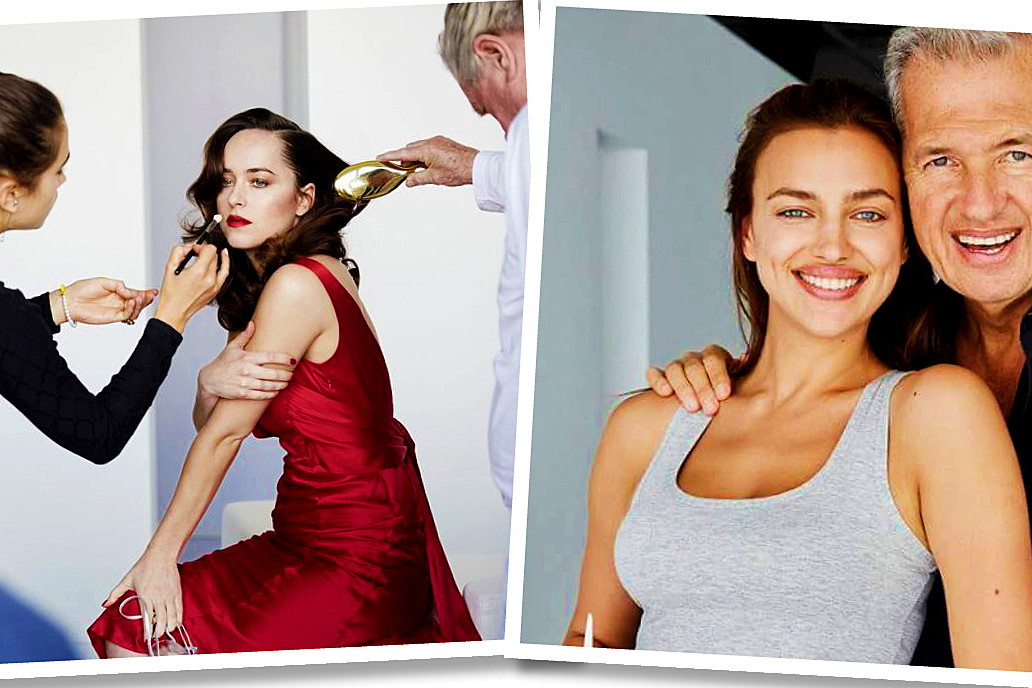 Dakota Johnson, Irina Shayk, Mario Testino, Intimissimi