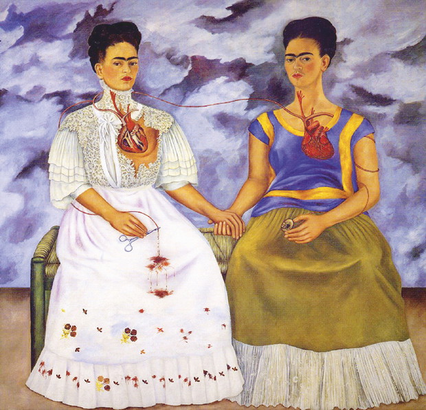 Frida Kahlo The Two Fridas 1939