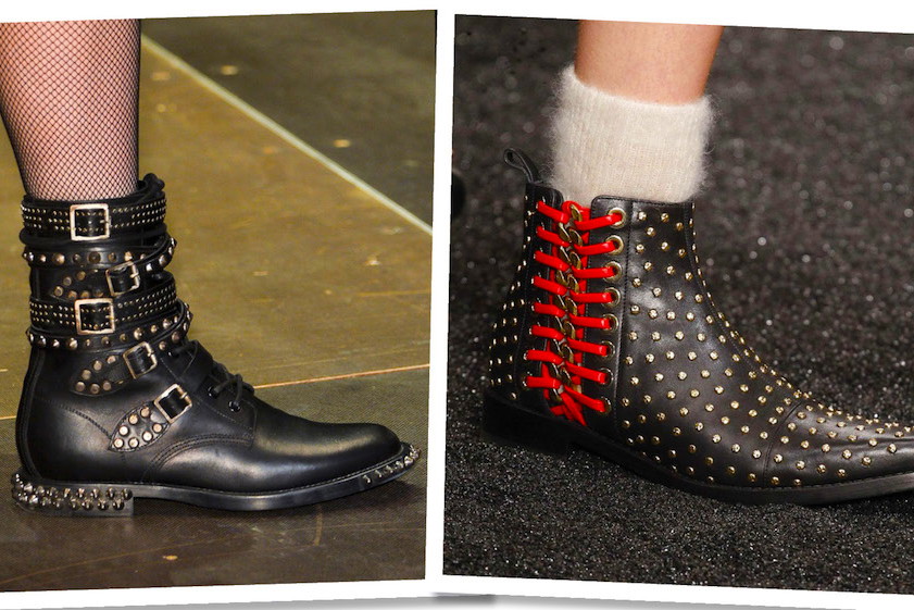 Hit sezonu motocyklowe buty w wersji glam