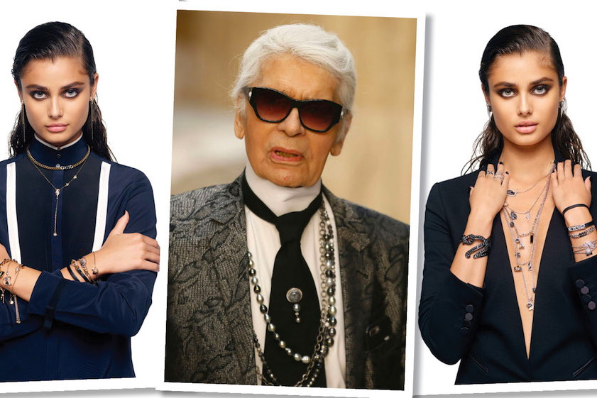 Karl Lagerfeld zaprojektował pierwszą własną kolekcję biżuterii