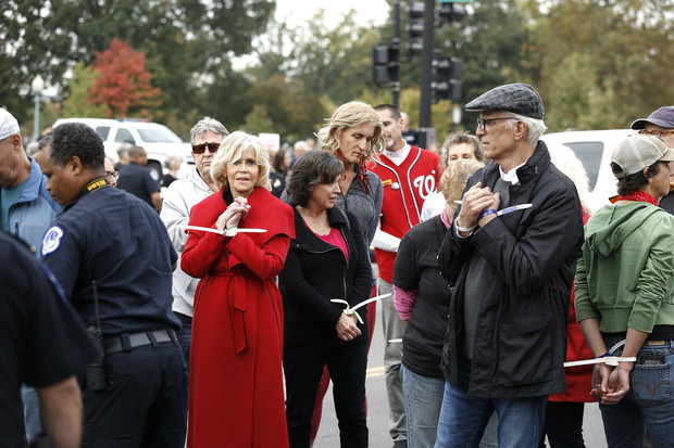 "Fire Drill Friday" Climate Change Protest