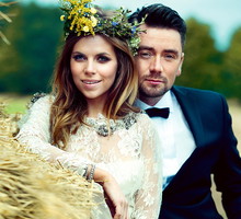 Aleksandra Kwaśniewska i Kuba Badach, ślub, sesja VIVA!