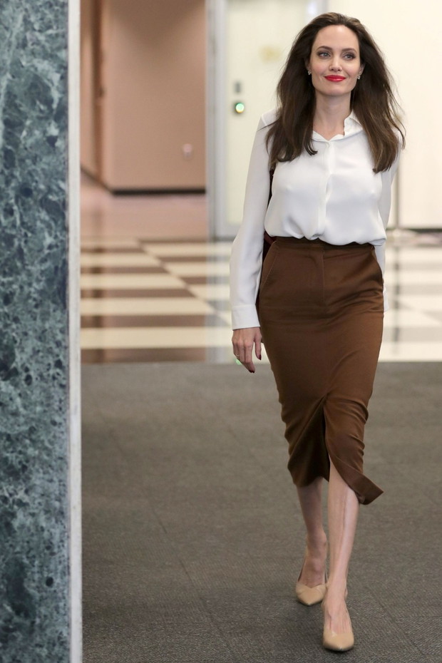 Angelina Jolie w siedzibie ONZ