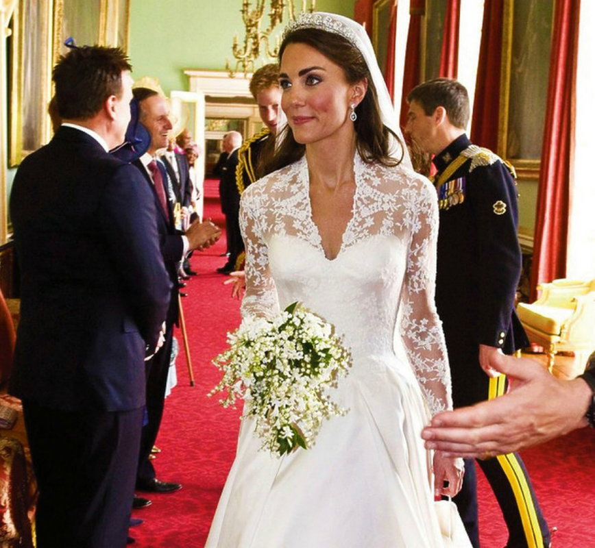 Suknia ślubna księżnej Kate
