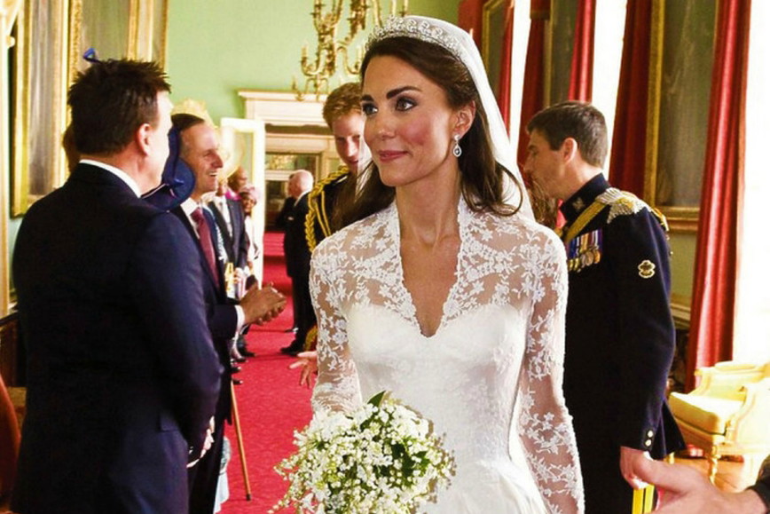 Suknia ślubna księżnej Kate