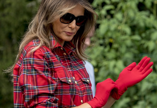 Melania Trump na spotkaniu z m?odzie??