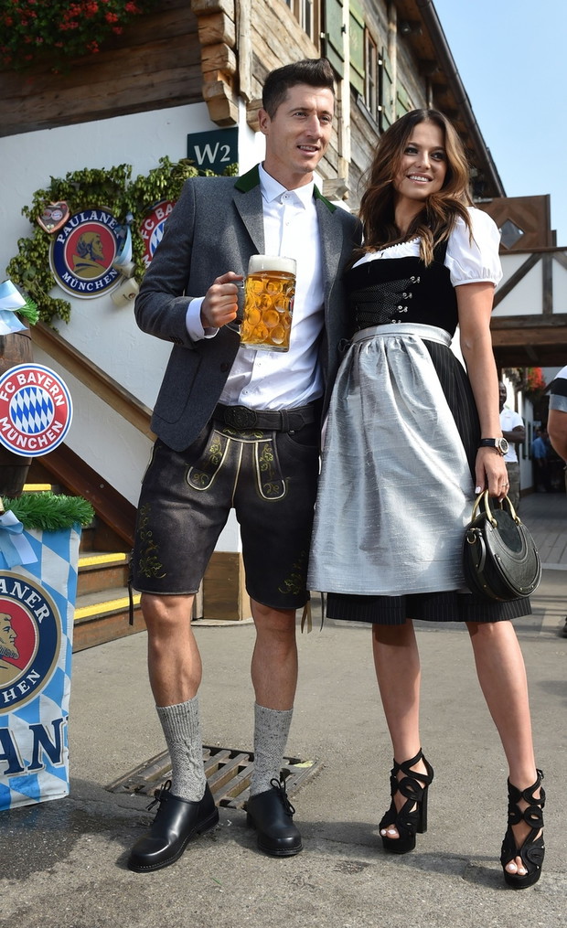 Pilkarze Bayernu Monachium na Oktoberfe?cie