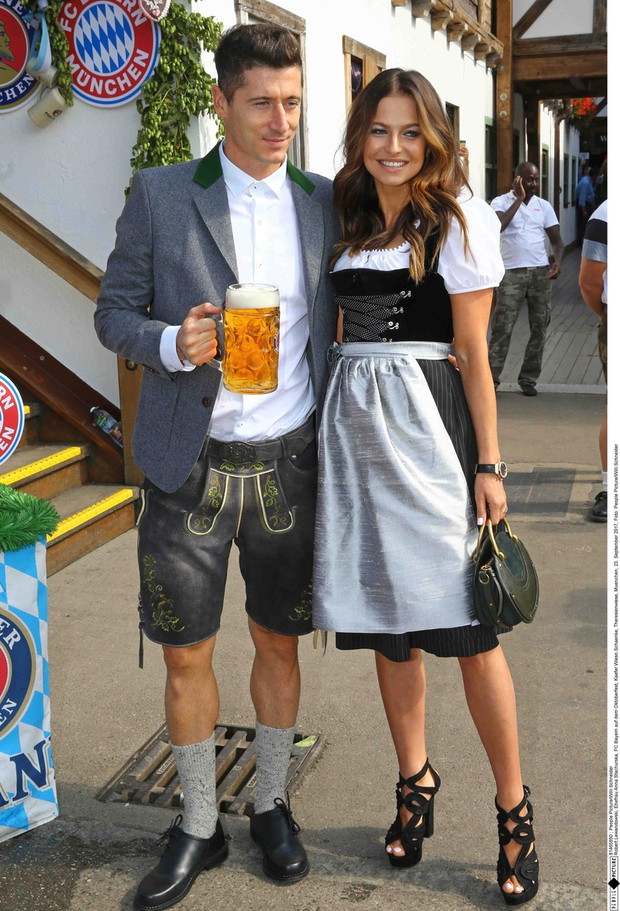 Pilkarze Bayernu Monachium na Oktoberfe?cie