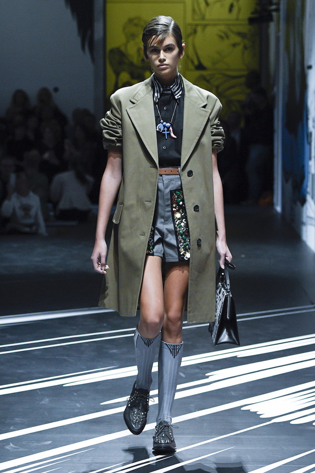 10500_Défilé de mode printemps-été 2018 "Prada" lors de la fashion week de Milan