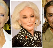 Dojrzałe modelki Helena Norowicz, Carmen Dell'Orefice, Lauren Hutton