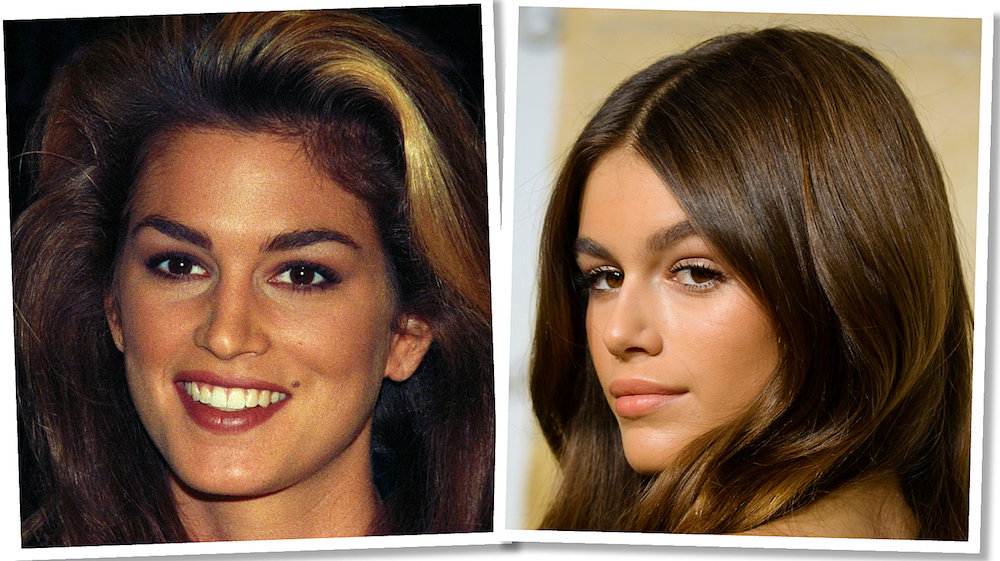 Kaia Gerber przypomina swoją matkę Cindy Crawford w młodości- MAIN TOPIC
