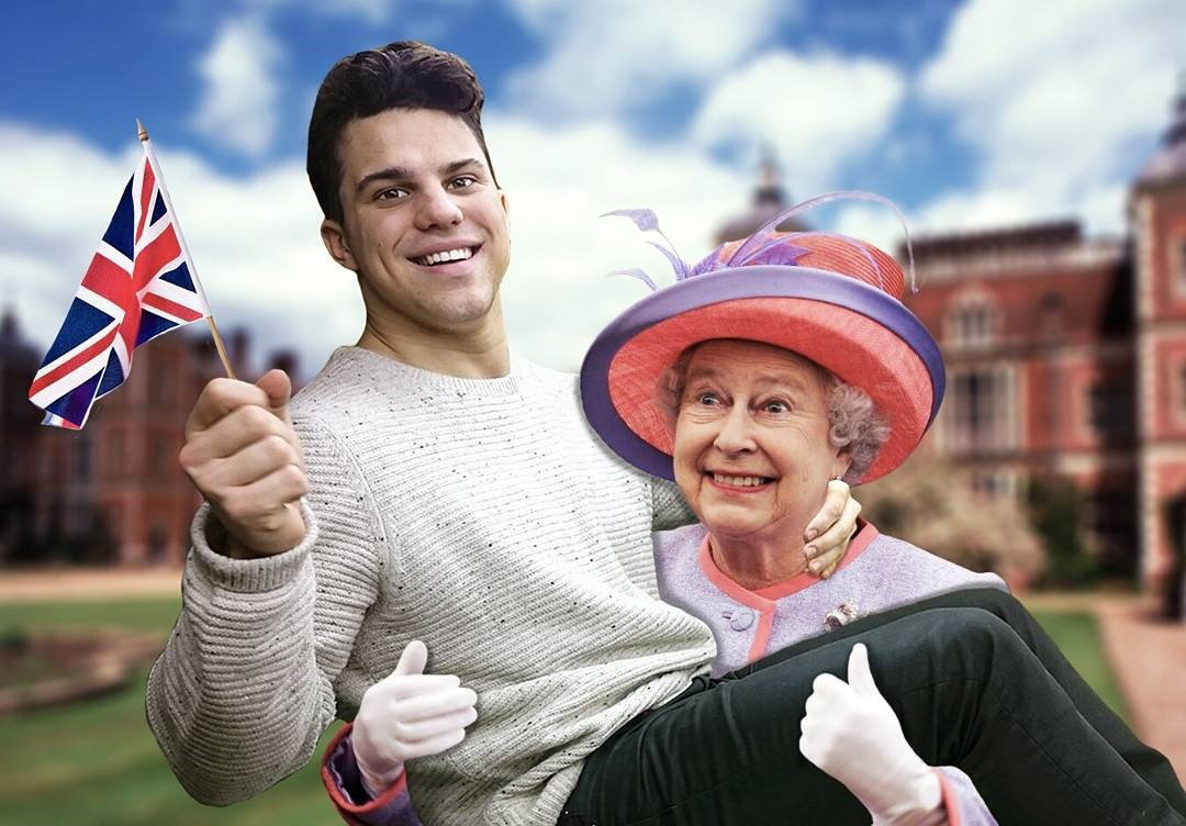 Photoshop, parodia, królowa Elżbieta