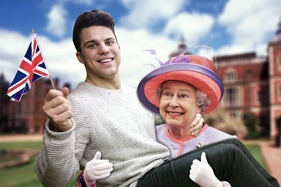 Photoshop, parodia, królowa Elżbieta