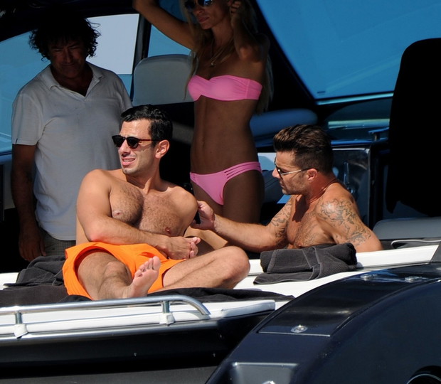 Ricky Martin na Ibizie