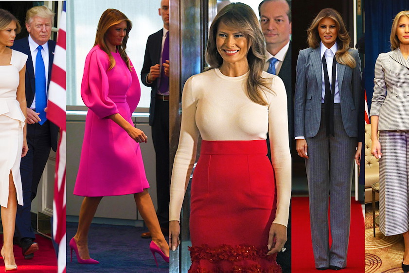 Melania Trump i jej modowe wpadki