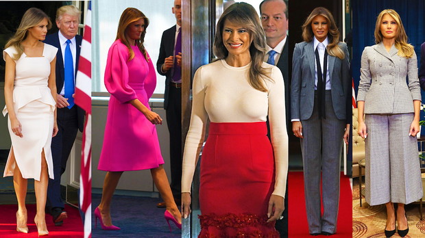 Melania Trump i jej modowe wpadki