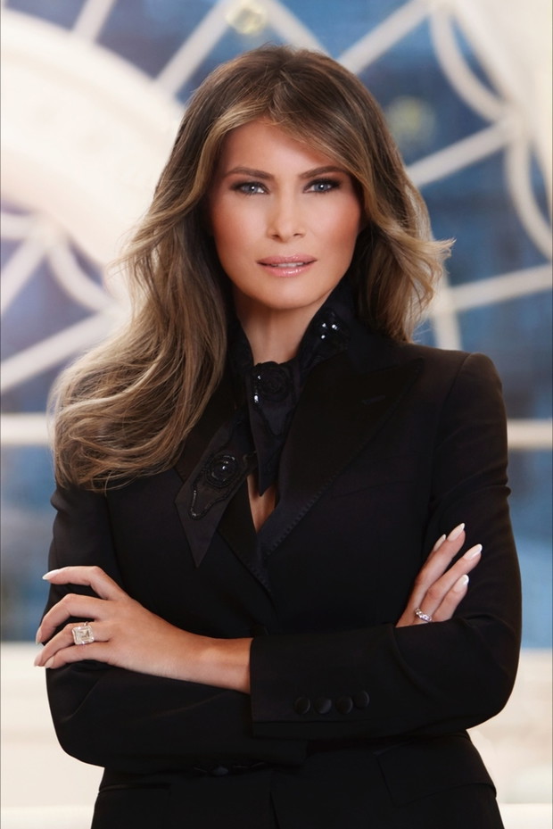 Pierwszy oficjalny portret Melanii Trump