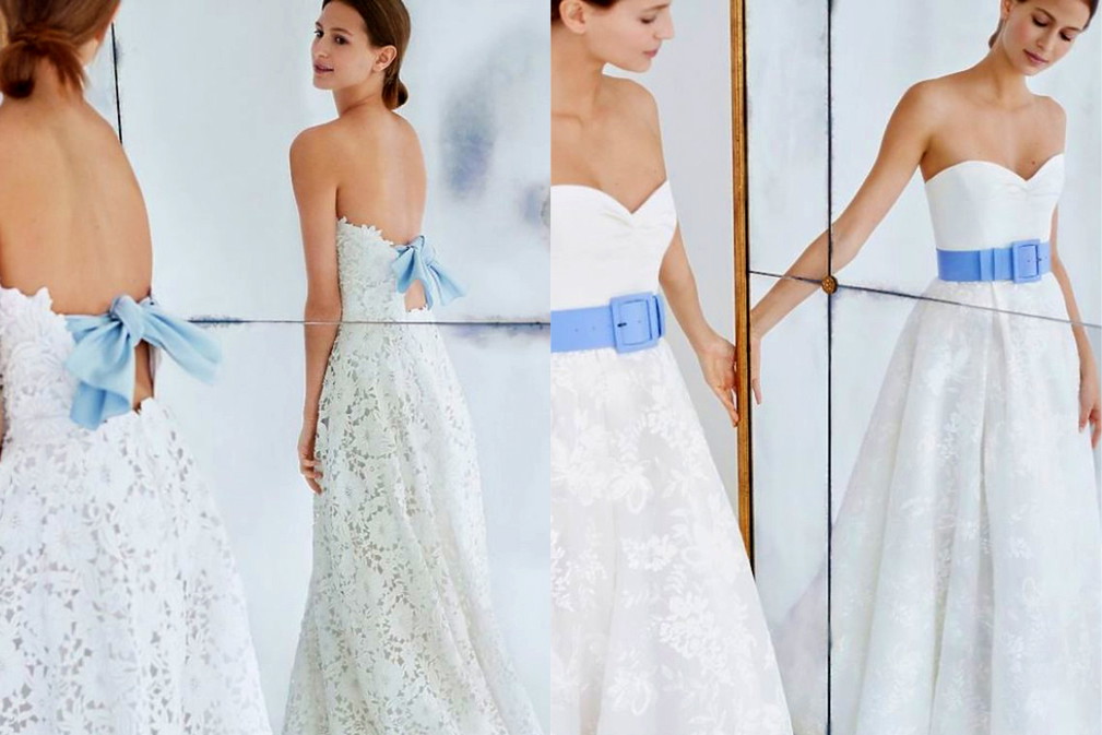 suknie ślubne Carolina Herrera, jesień/zima 2018