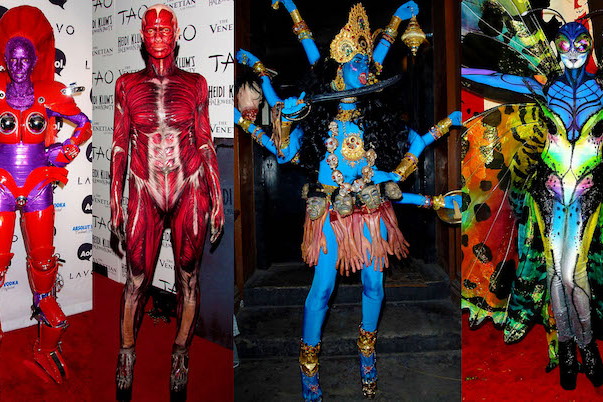 Najlepsze kostiumy Heidi Klum na Halloween