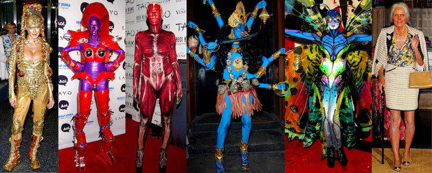 Najlepsze kostiumy Heidi Klum na Halloween