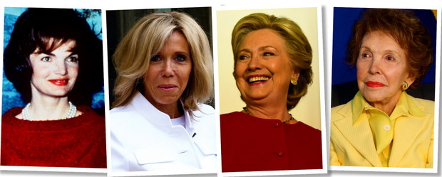 Rozrzutne pierwsze damy: Jackie Kennedy, Nancy Reagan, Hillary Clinton, Brigitte Macron