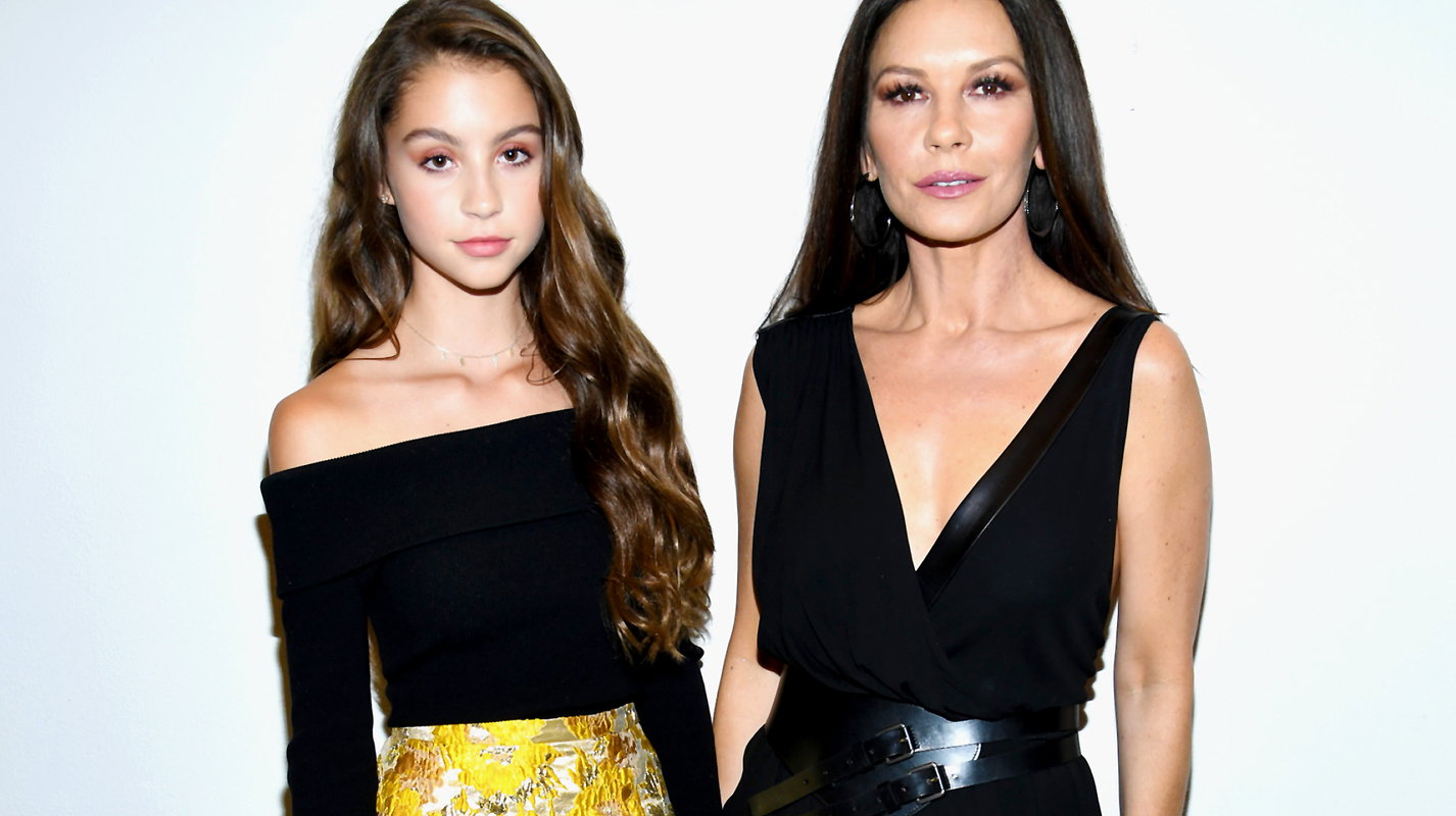 Catherine Zeta Jones z córką, Carys Zeta Douglas