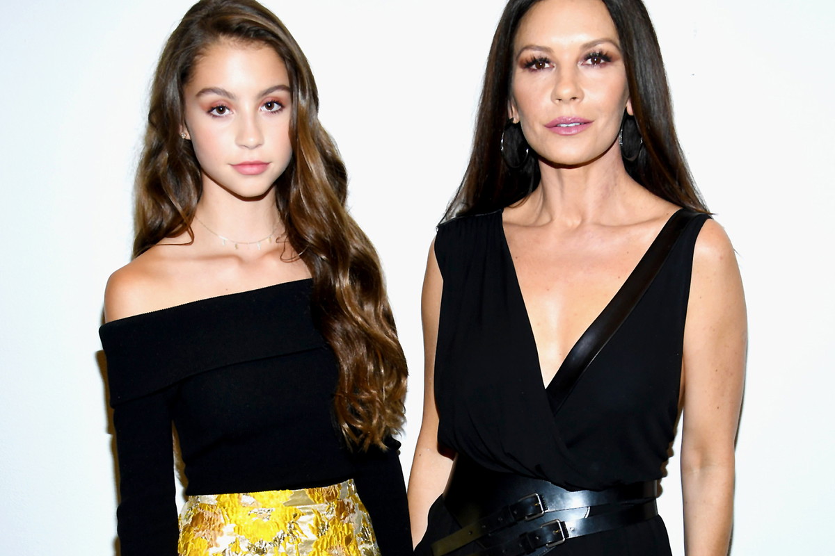 Catherine Zeta Jones z córką, Carys Zeta Douglas
