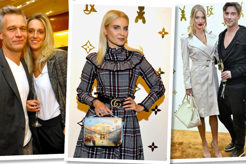 Gwiazdy na warszawskiej prezentacji torebek Louis Vuitton x Jeff Koons