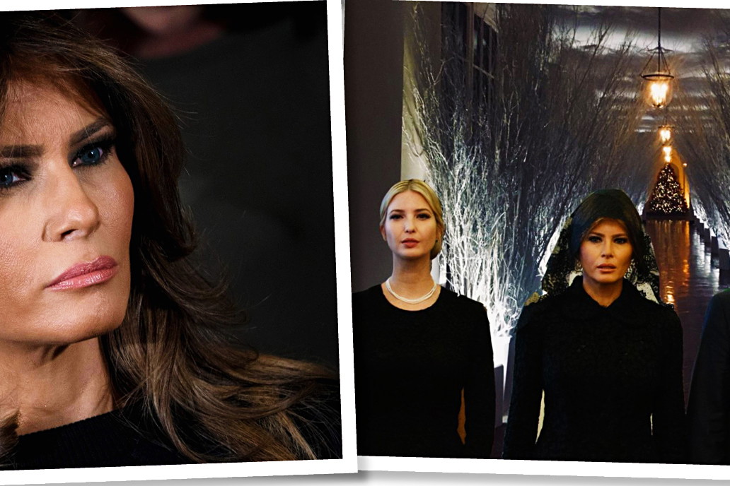 Internauci wyśmiali świąteczną dekorację Melanii Trump