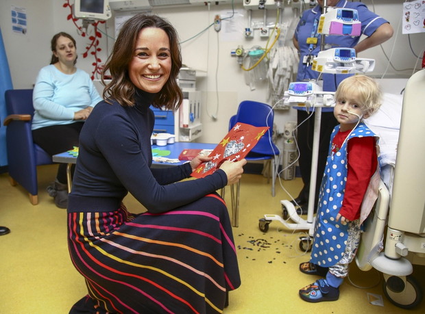 Pippa Middleton z wizyt? w szpitalu