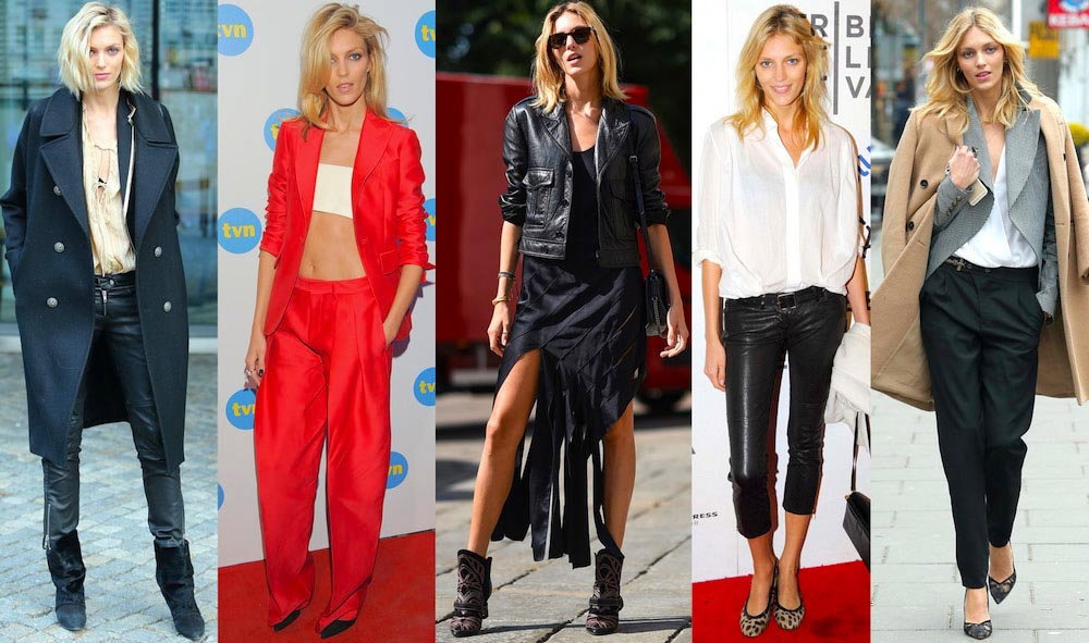 Stylizacje Anja Rubik