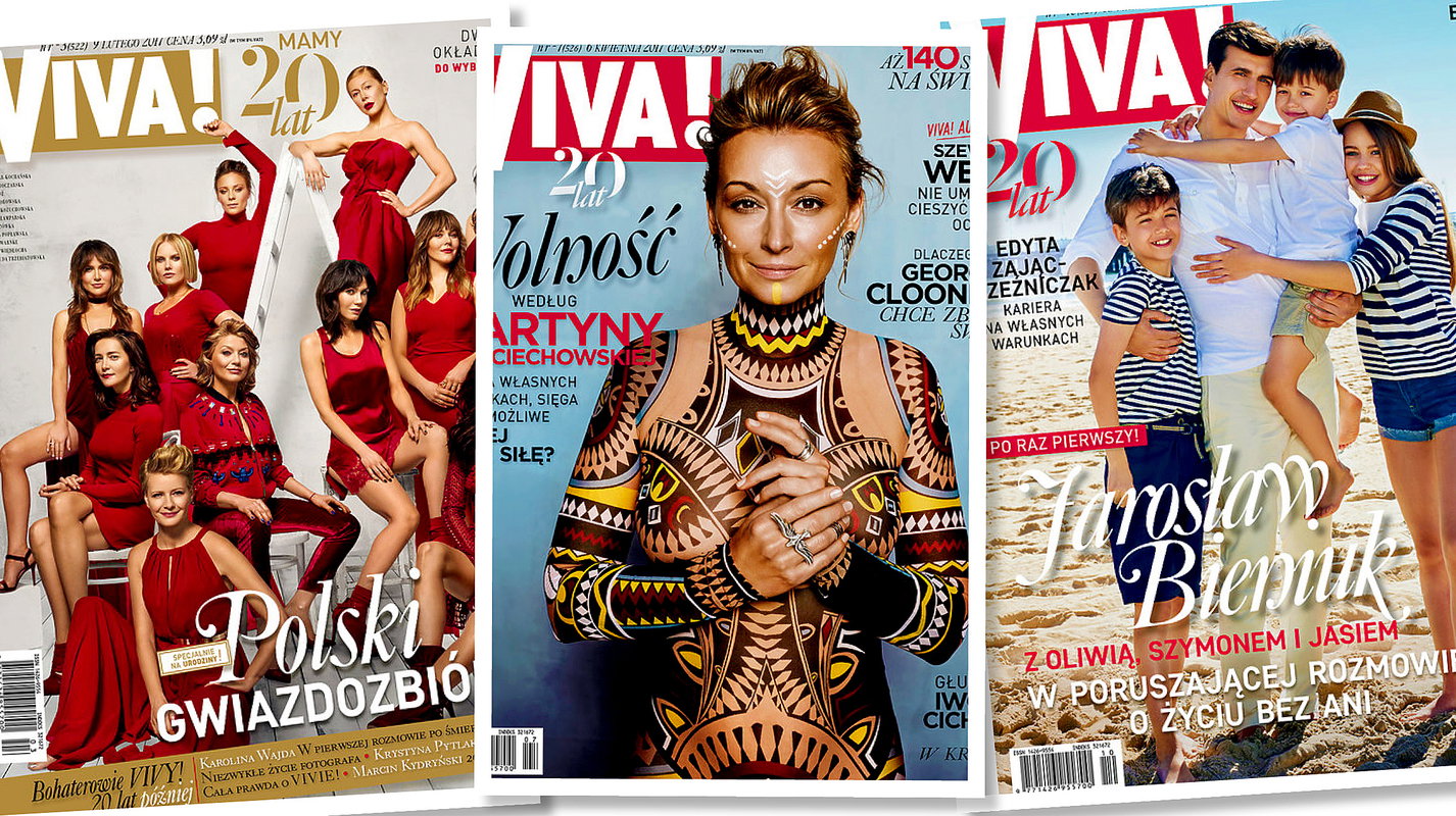 20. urodziny VIVY!, Martyna Wojciechowska, Jarosław Bieniuk z dziećmi, main topic