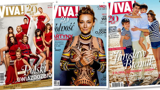 20. urodziny VIVY!, Martyna Wojciechowska, Jarosław Bieniuk z dziećmi, main topic
