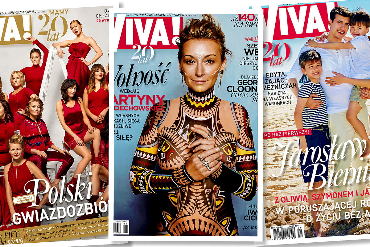 20. urodziny VIVY!, Martyna Wojciechowska, Jarosław Bieniuk z dziećmi, main topic