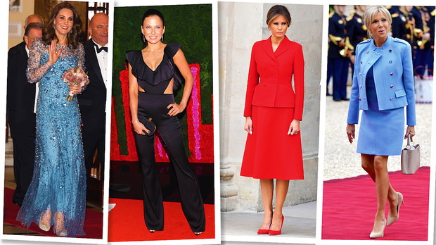 Księżna Kate, Anna Lewandowska, Melania Trump, Brigitte Macron