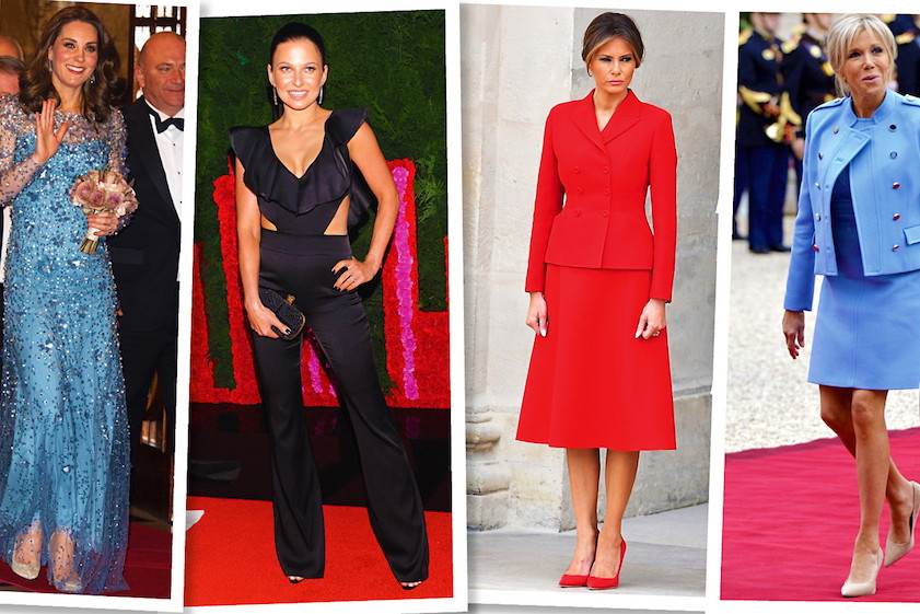 Księżna Kate, Anna Lewandowska, Melania Trump, Brigitte Macron