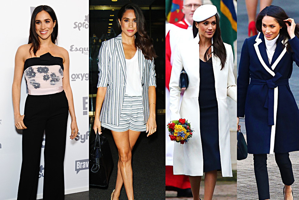 metamorfoza stylu Meghan Markle