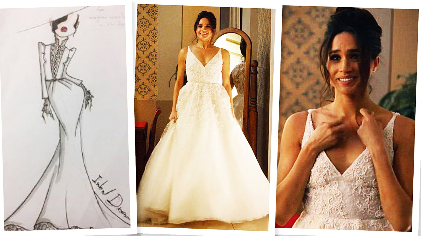 Suknia ślubna Meghan Markle